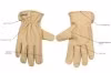 Picture of Kinco Unlined Grain Cowhide Leather Driver Gloves