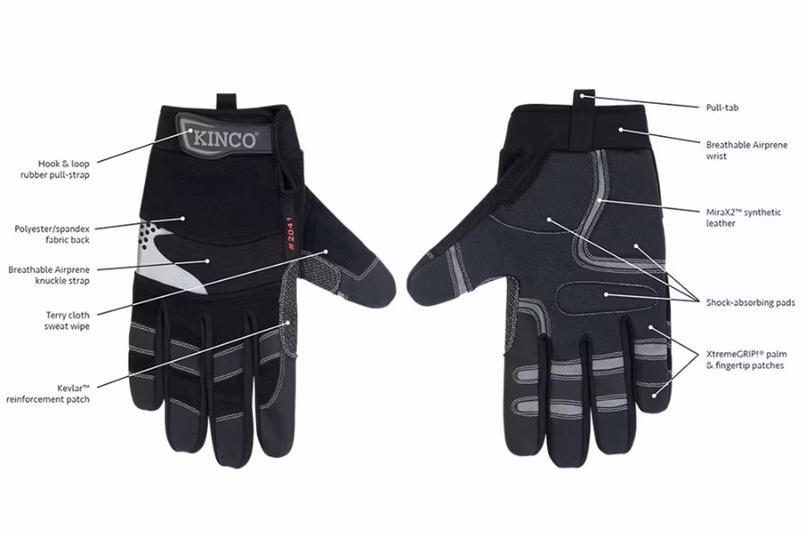 Picture of KincoPro Unlined Medium Duty General Gloves