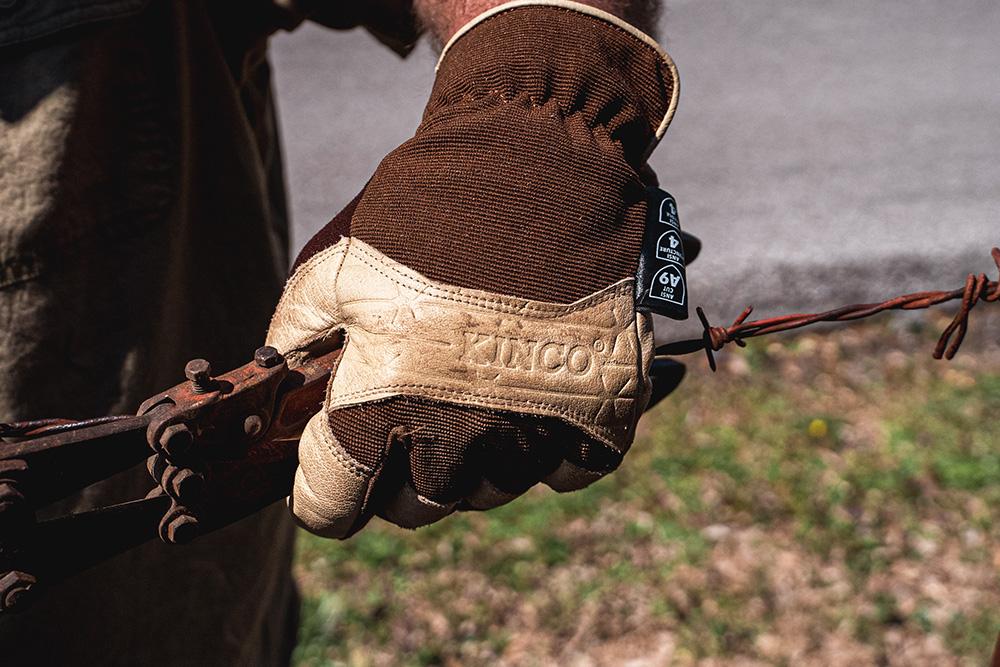 Picture of Kinco Pro Cutflector Premium Grain Buffalo with Steel Mesh Palm