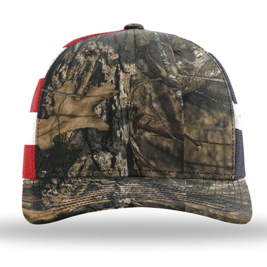 Picture of Richardson Printed Mesh Trucker Cap