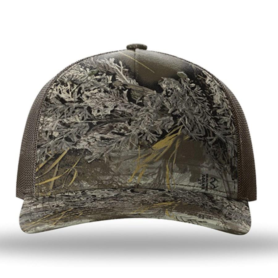 Picture of Richardson Five-Panel Printed Trucker Cap