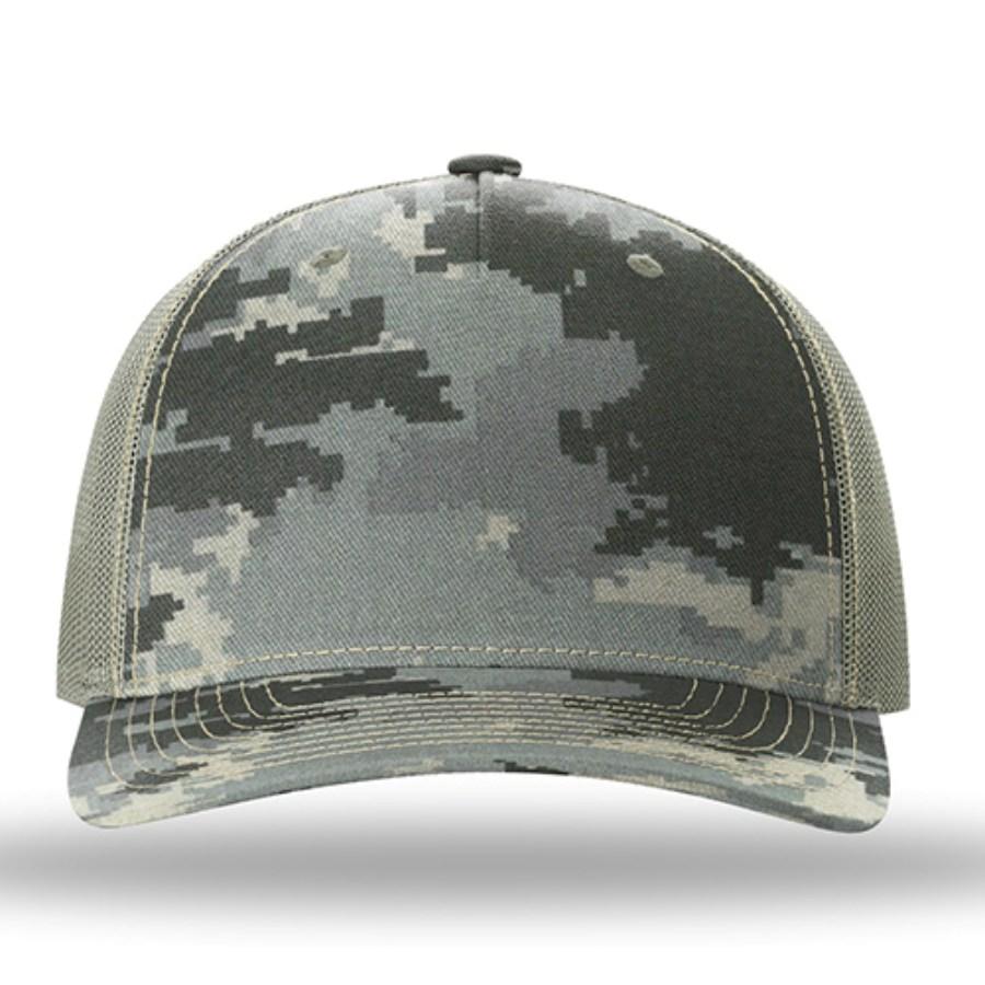 Picture of Richardson Five-Panel Printed Trucker Cap