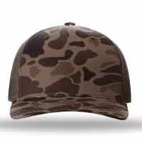 Picture of Richardson Five-Panel Printed Trucker Cap