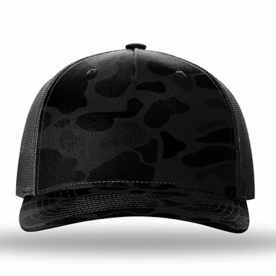 Picture of Richardson Five-Panel Printed Trucker Cap