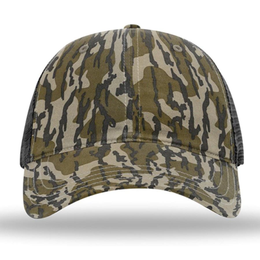 Picture of Richardson Garment Washed Printed Trucker Cap