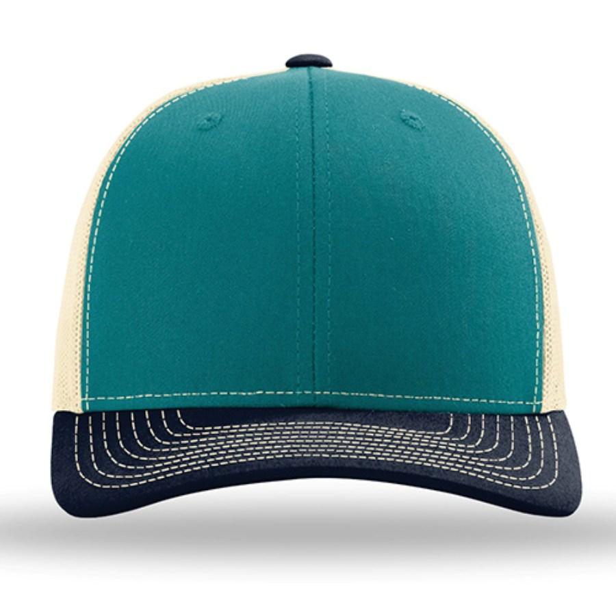 Richardson Snapback Trucker Cap Perspective View