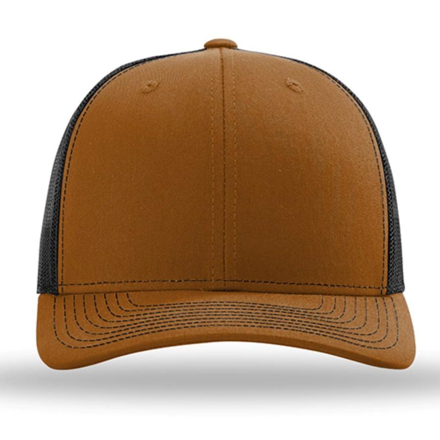Richardson Snapback Trucker Cap Close Up Detail