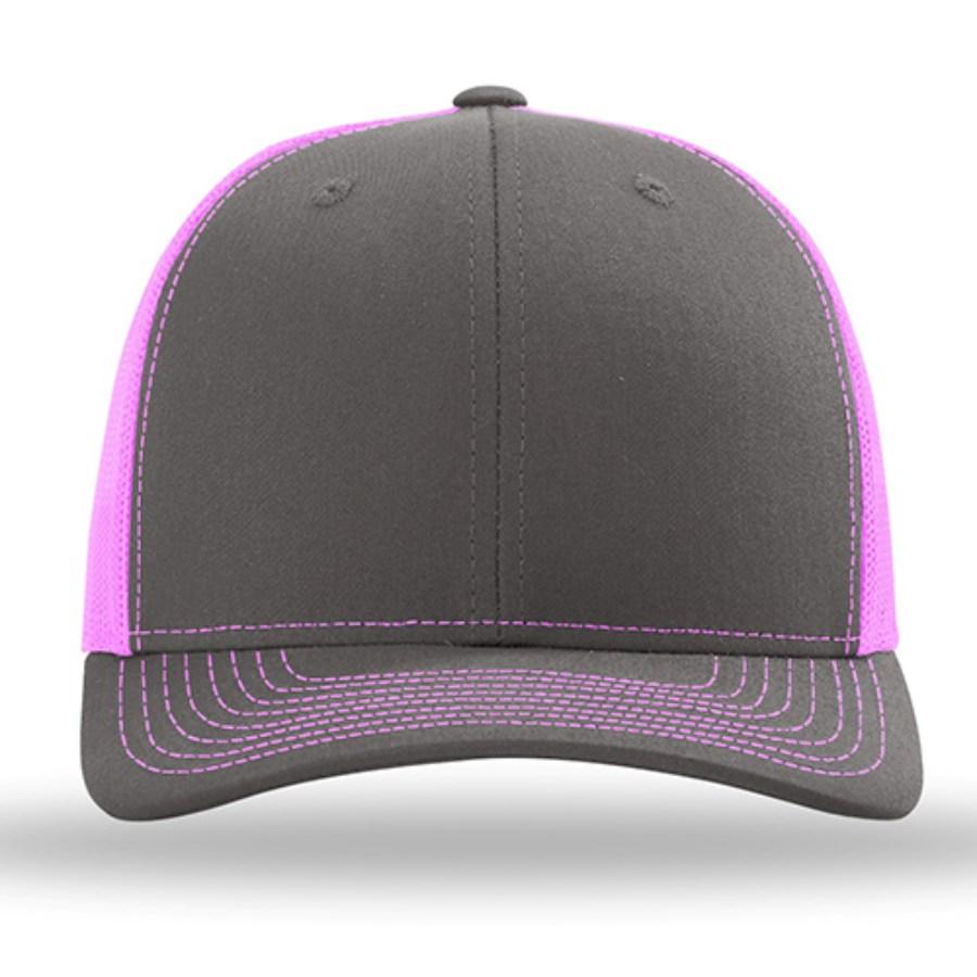 Richardson Snapback Trucker Cap Feature Close-up