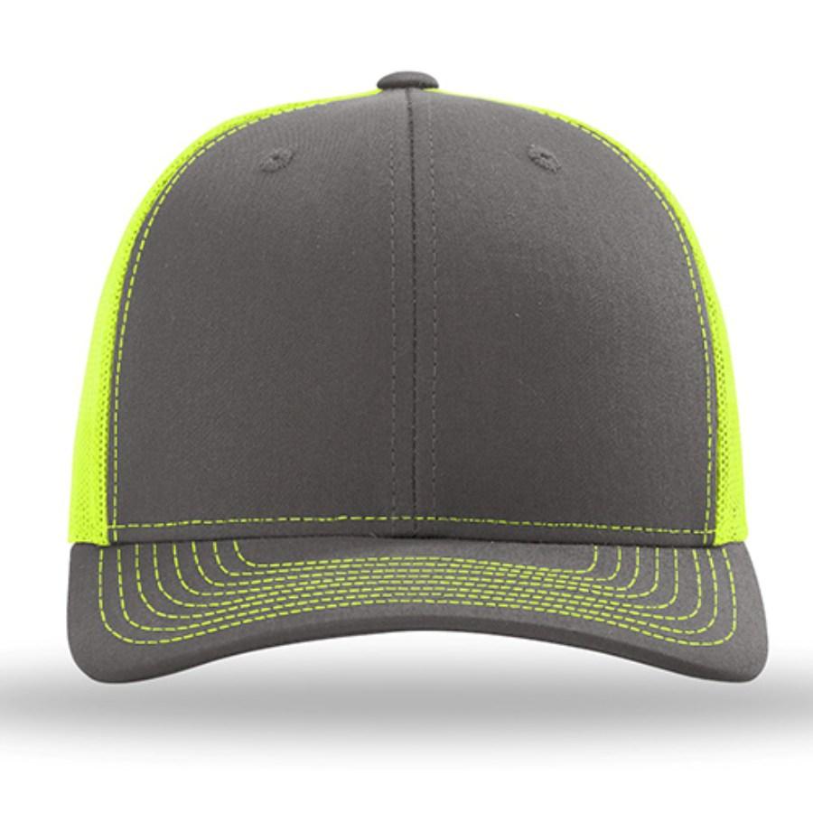 Richardson Snapback Trucker Cap Close Up Detail