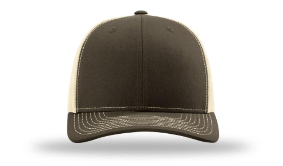Richardson Snapback Trucker Cap Feature Close-up