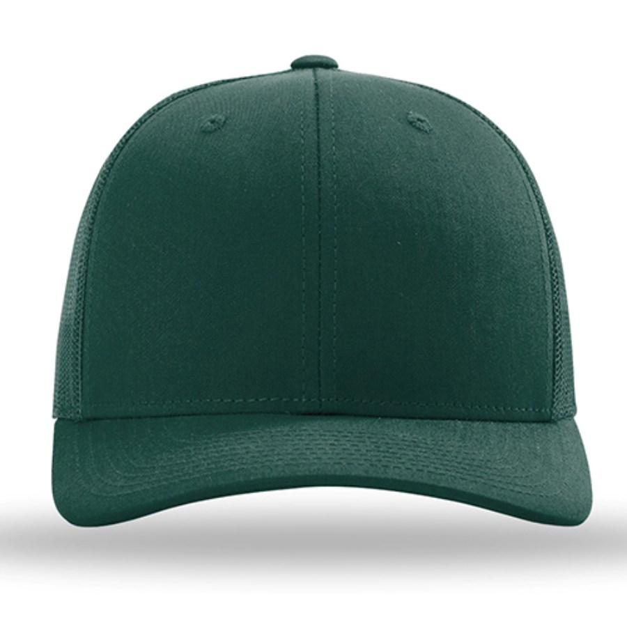 Richardson Snapback Trucker Cap Feature Close-up