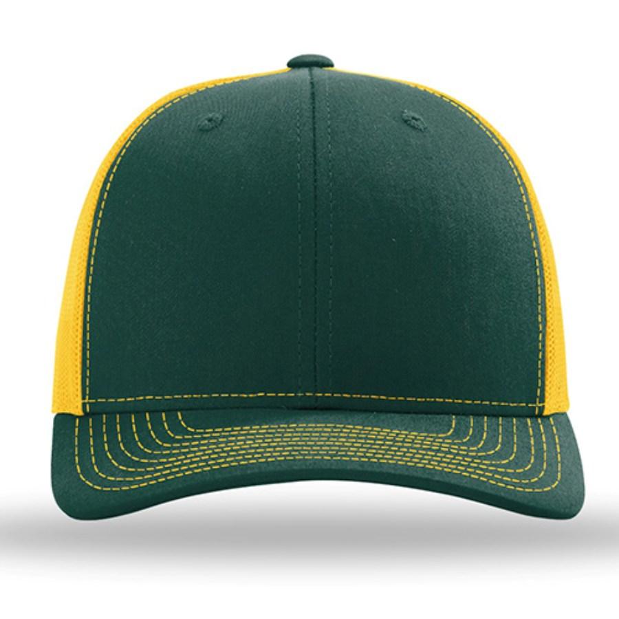 Richardson Snapback Trucker Cap Close Up Detail