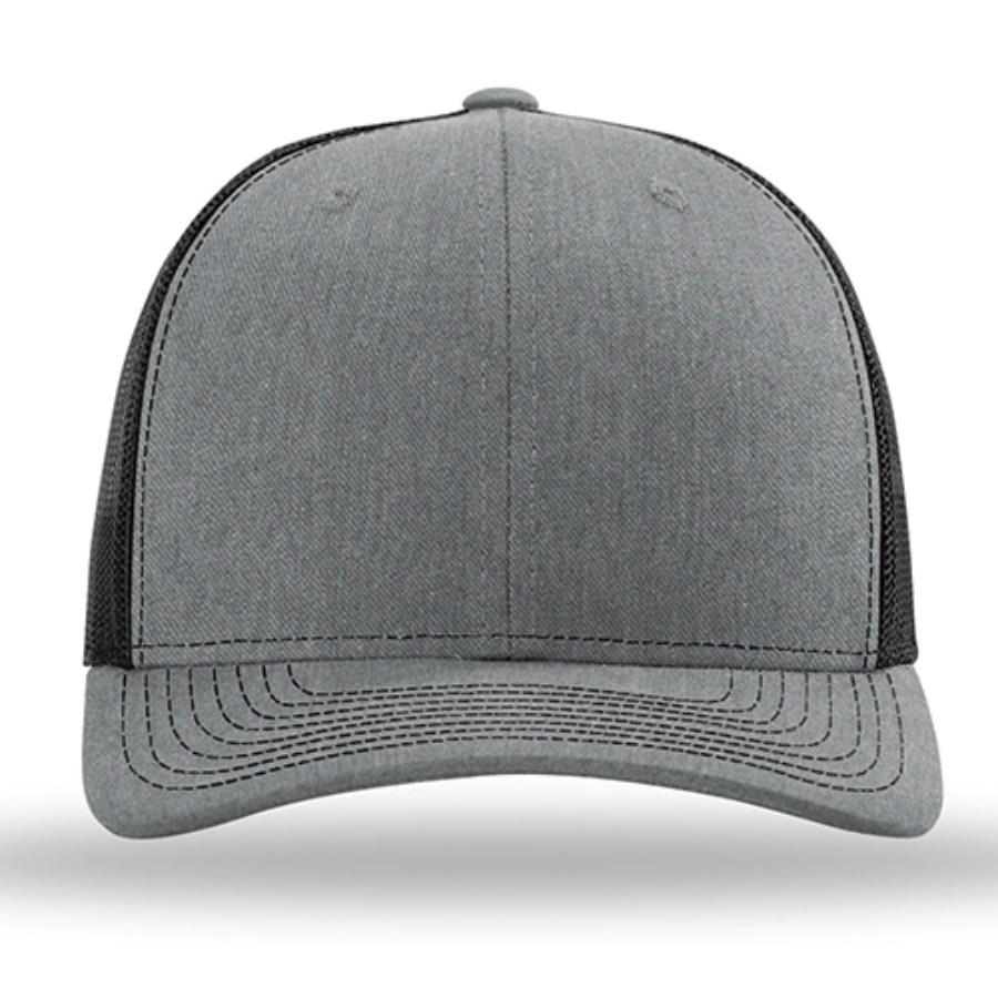 Richardson Snapback Trucker Cap Feature Close-up