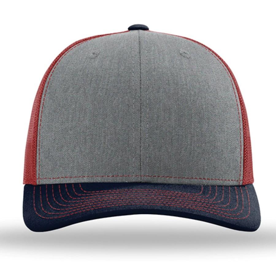 Richardson Snapback Trucker Cap Close Up Detail