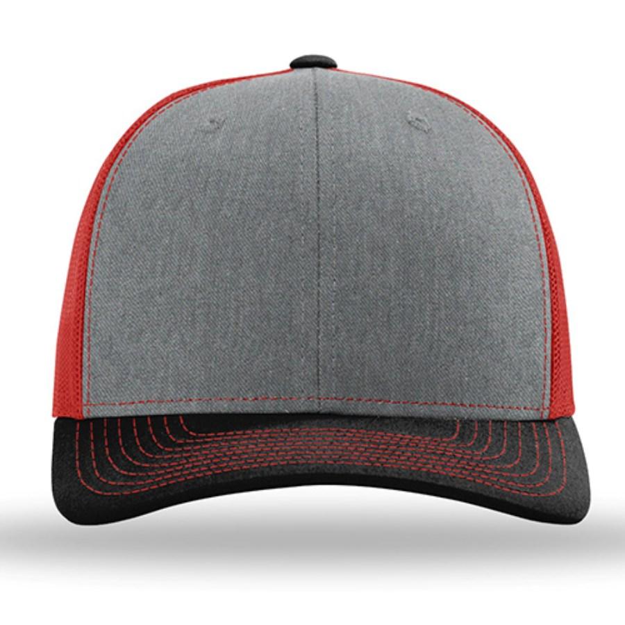 Richardson Snapback Trucker Cap Feature Close-up