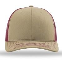 Richardson Snapback Trucker Cap Close Up Detail