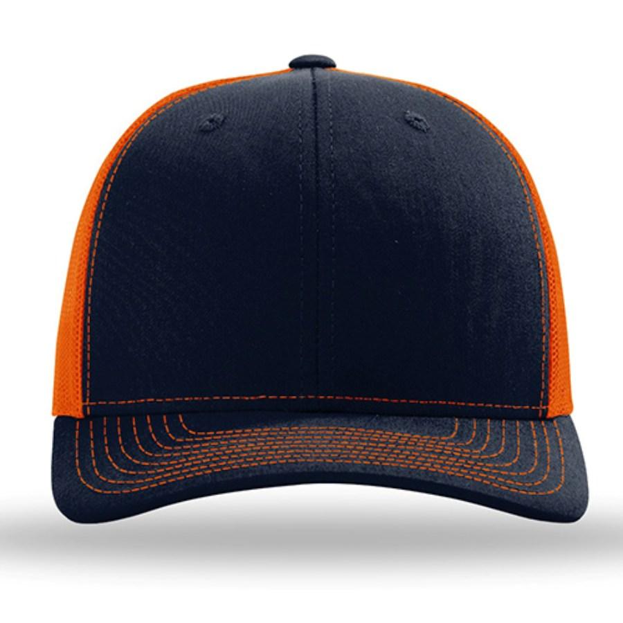 Richardson Snapback Trucker Cap Feature Close-up