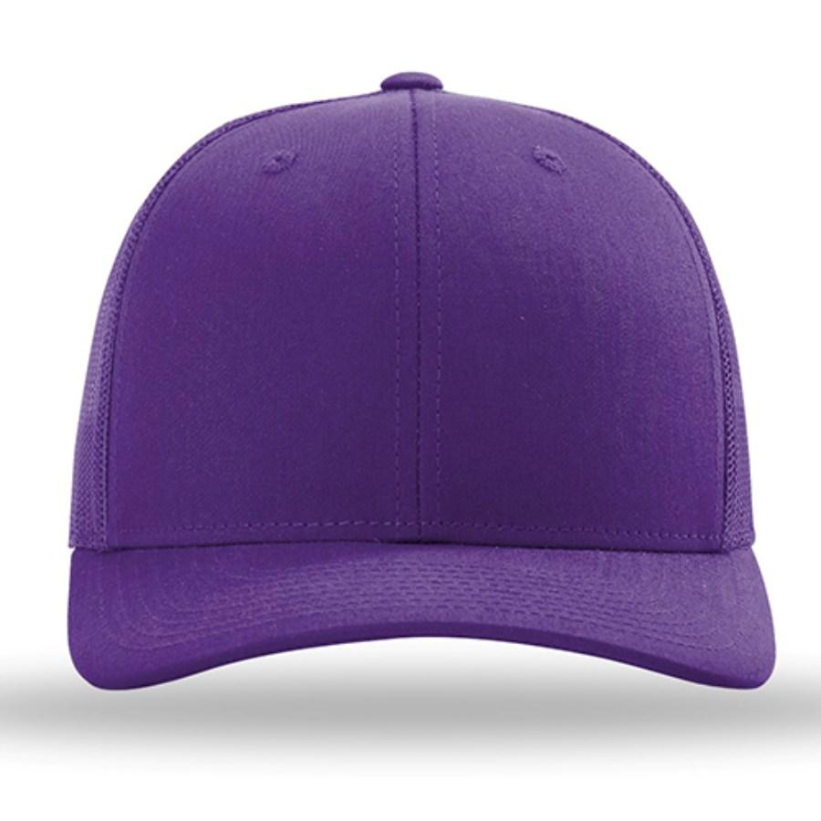 Richardson Snapback Trucker Cap Feature Close-up