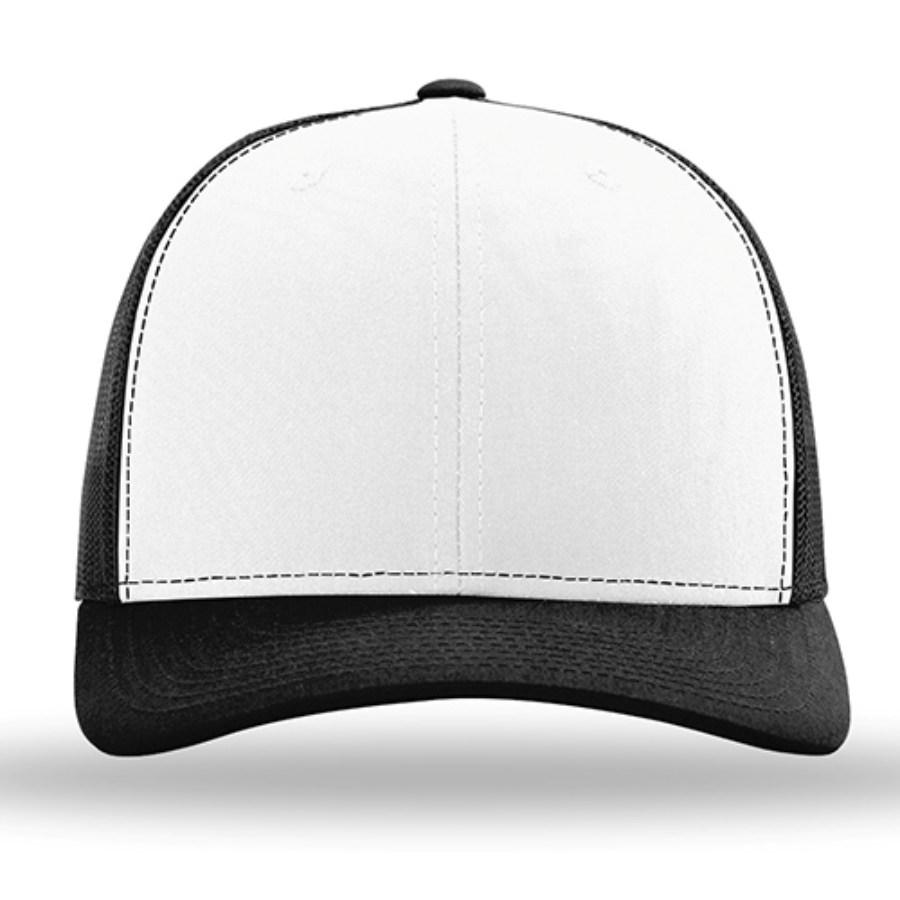 Richardson Snapback Trucker Cap Feature Close-up