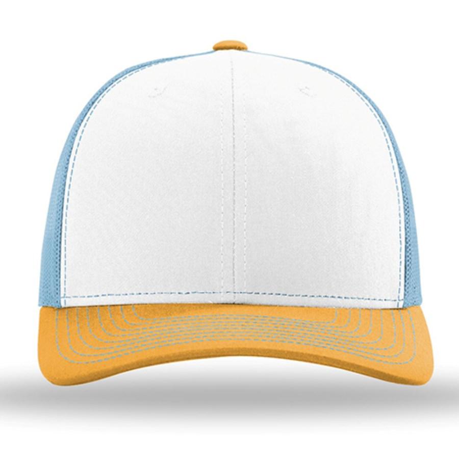 Richardson Snapback Trucker Cap Close Up Detail