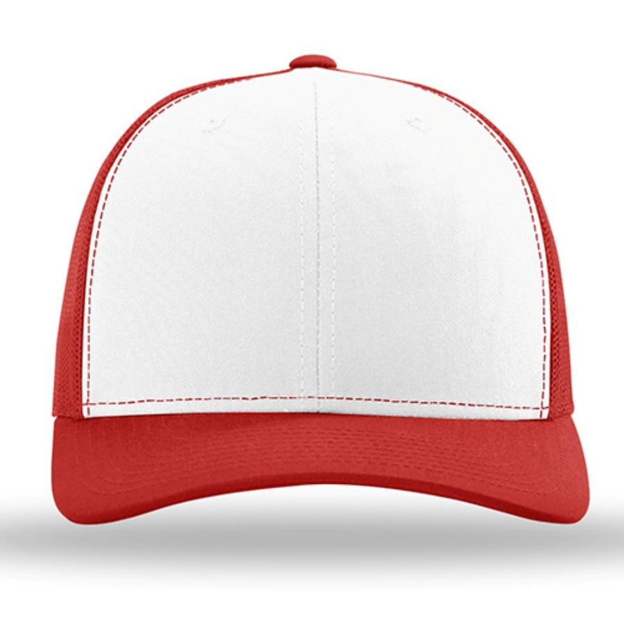 Richardson Snapback Trucker Cap Perspective View