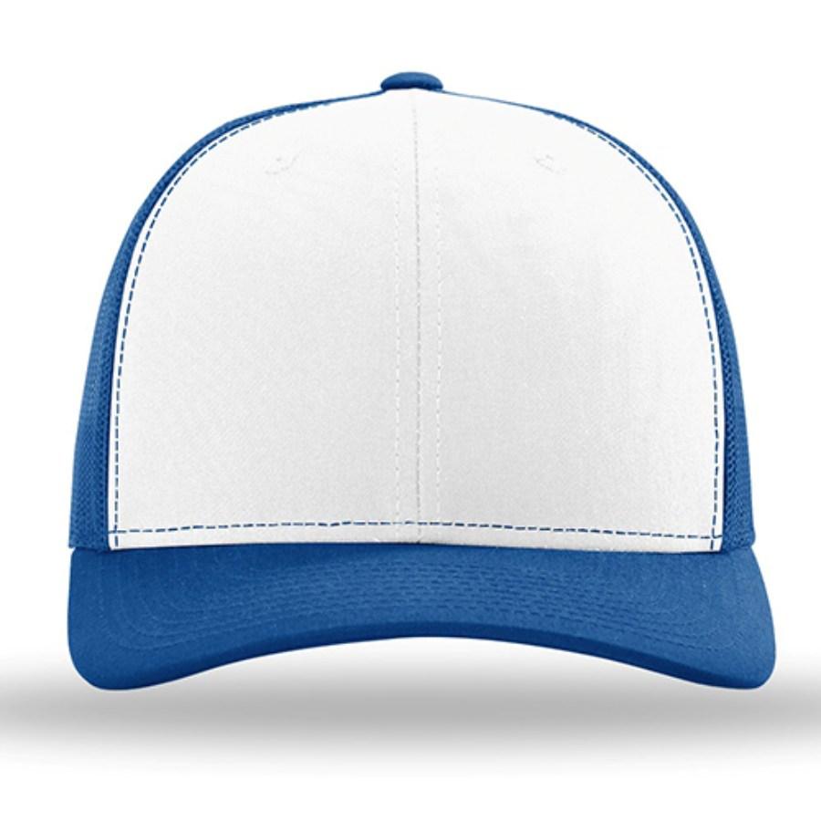 Richardson Snapback Trucker Cap Feature Close-up