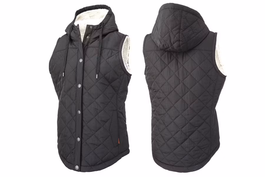 Picture of Tough Duck Women's Quilted Sherpa Lined Vest