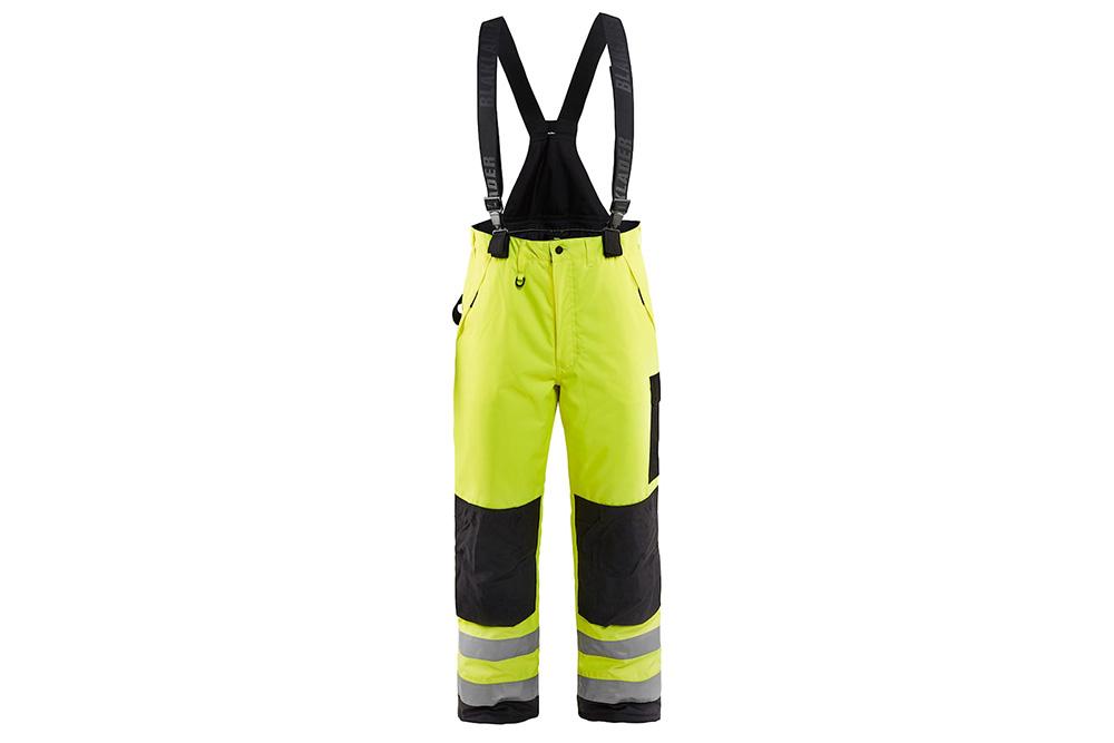 Picture of Blaklader Hi-Vis Lined Shell Bibs/Pants