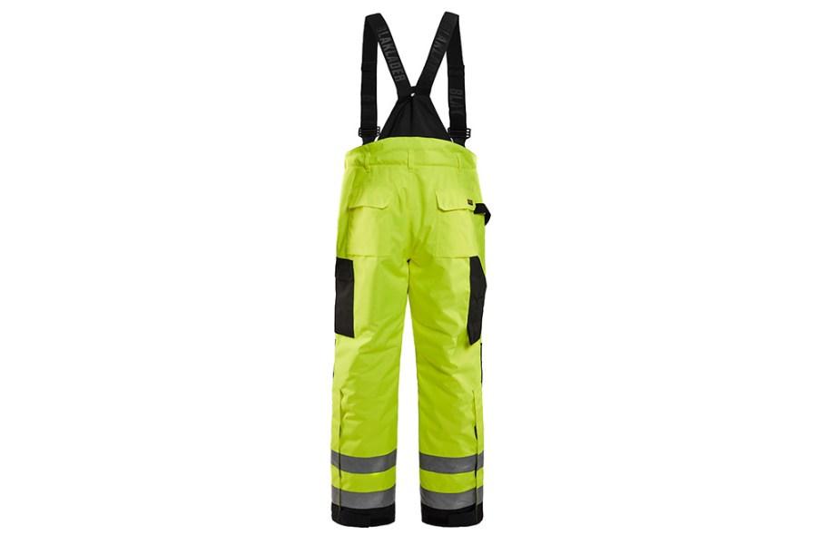 Picture of Blaklader Hi-Vis Lined Shell Bibs/Pants