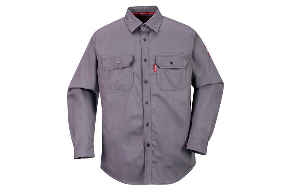 Picture of Portwest Bizflame 88/12 FR Long Sleeve Button-Up Shirt