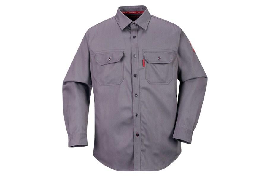 Picture of Portwest Bizflame 88/12 FR Long Sleeve Button-Up Shirt