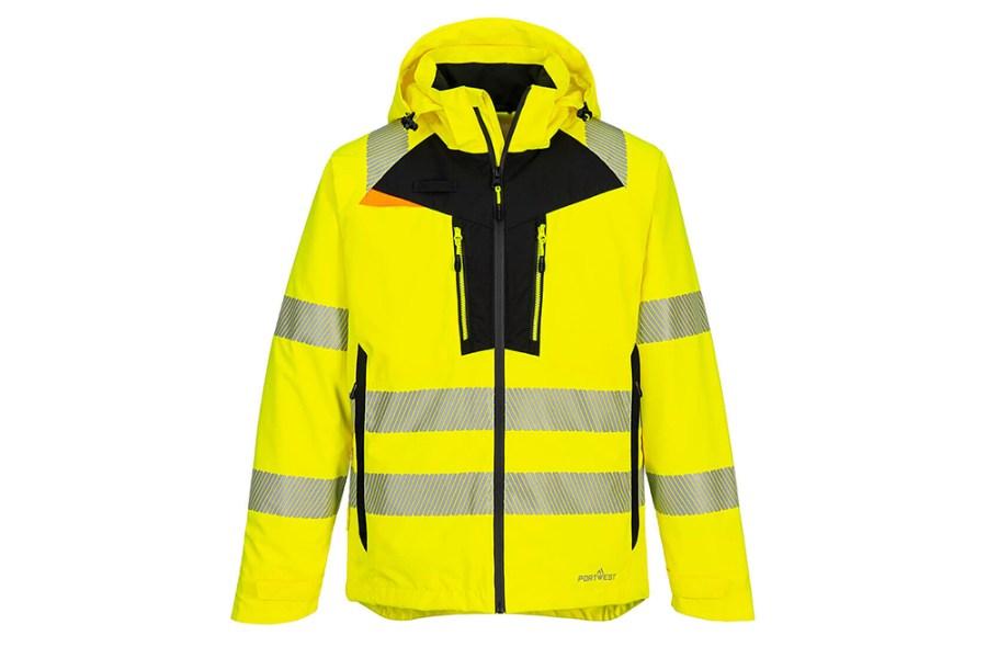 Picture of Portwest DX4 Hi-Vis Shell Rain Jacket