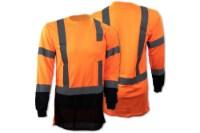 OccuNomix Black Bottom Wicking Birdseye Long Sleeve Shirt Additional Angle