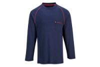 Picture of Portwest Bizflame FR Crew Neck Long Sleeve Shirt