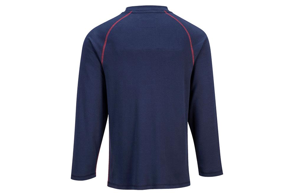Picture of Portwest Bizflame FR Crew Neck Long Sleeve Shirt