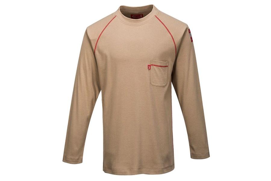 Picture of Portwest Bizflame FR Crew Neck Long Sleeve Shirt