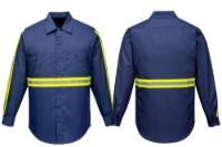 Picture of Portwest Iona Xtra Long Sleeve Button Up Shirt