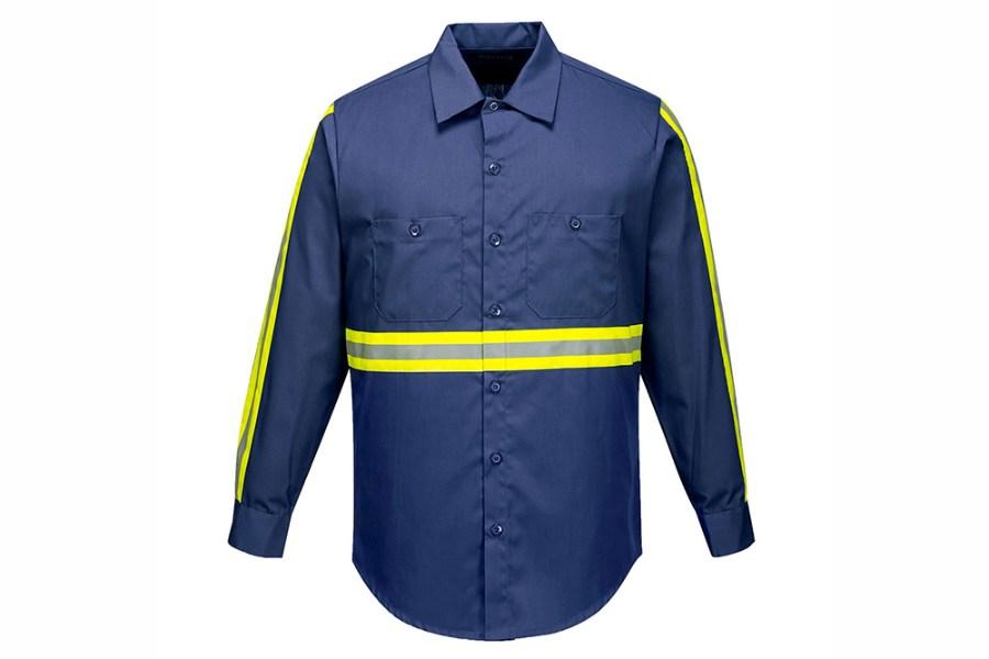 Picture of Portwest Iona Xtra Long Sleeve Button Up Shirt