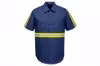 Picture of Portwest Iona Xtra Short Sleeve Button Up Shirt