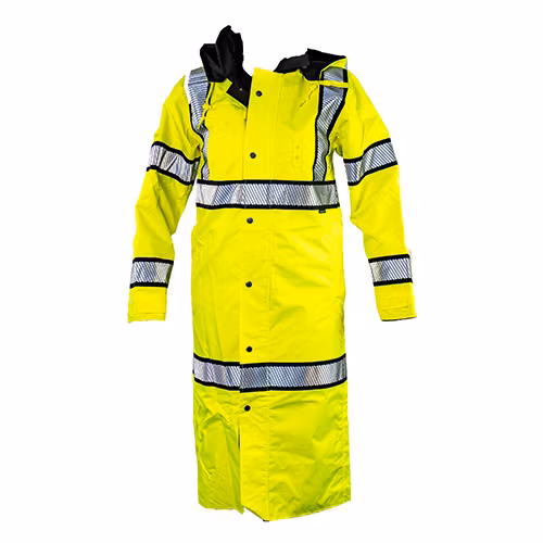 Picture of Portwest Hi-Vis Reversible 48" Rain Coat