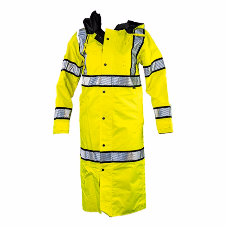 Picture of Portwest Hi-Vis Reversible 48" Rain Coat