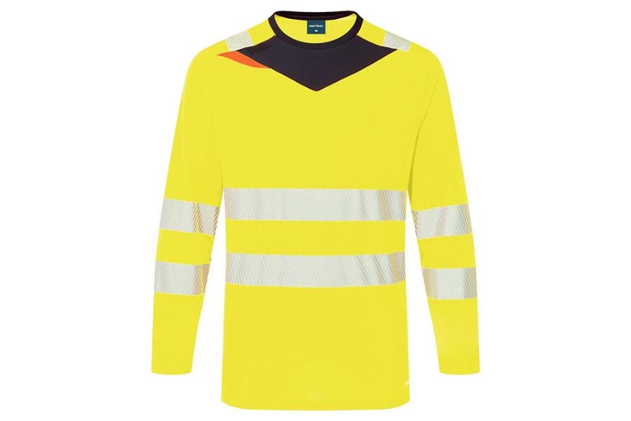 Picture of Portwest DX4 Hi-Vis Long Sleeve T-Shirt