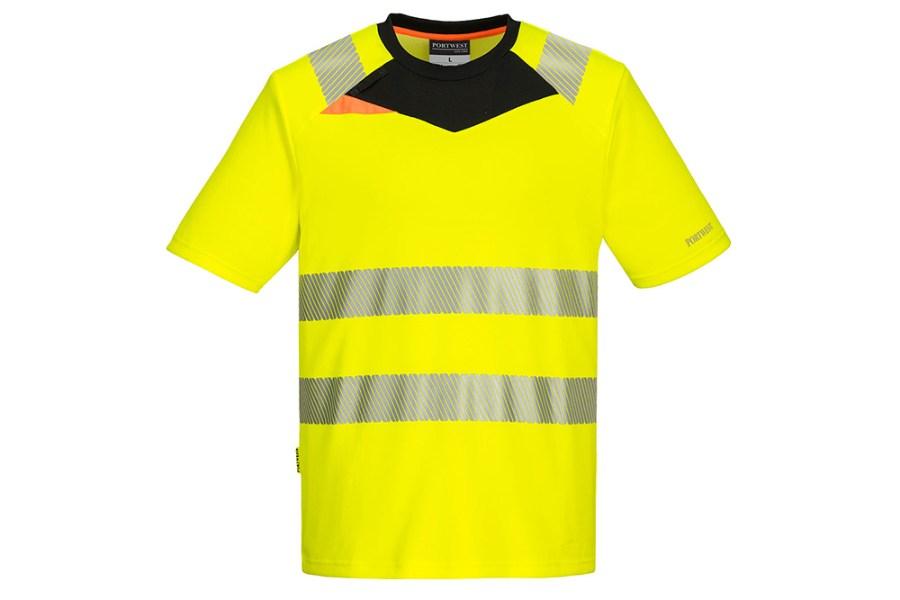 Picture of Portwest DX4 Hi-Vis Short Sleeve T-Shirt
