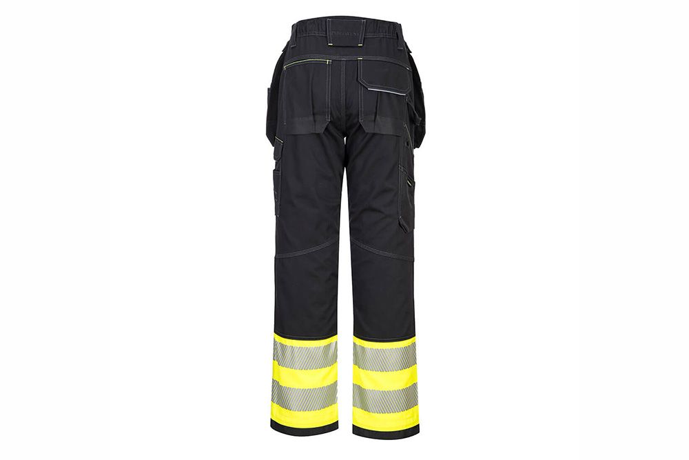 Picture of Portwest Hi-Vis Removable Holster Construction Pants