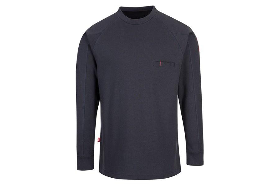 Picture of Portwest FR Antistatic Crew Neck Long Sleeve Shirt