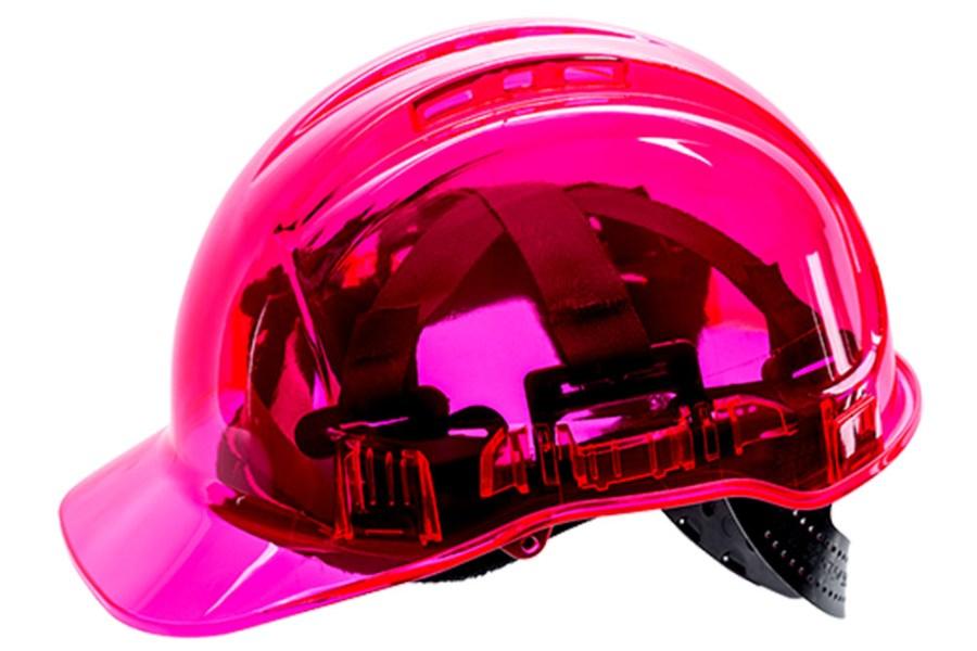 Portwest Peak View Vented Safety Hard Hat Perspective View