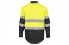 Picture of Portwest Two Tone Long Sleeve Button Up Work Shirt