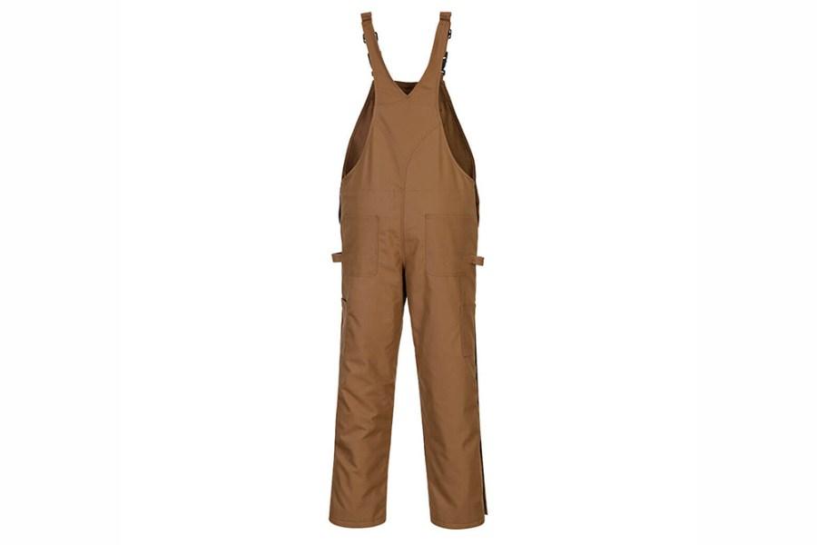 Picture of Portwest DuraDuck Flame Quilt Lined Bib Overall