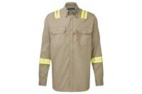Picture of Portwest Bizflame 88/12 FR Long Sleeve Button Down Shirt