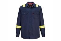 Picture of Portwest Bizflame 88/12 FR Long Sleeve Button Down Shirt